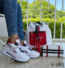 Trío Tommy Hilfiger - Tenis, Bolso y Cartera