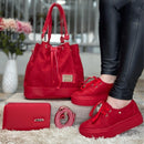 COMBO LINCE -Bolso, Billetera y calzado