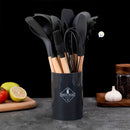 Juego Utensilios De Silicona Resistentes Calor Cocina 11 Piezas LO8-4