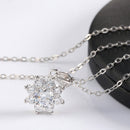 Collar Cadena + Dije Plata 925 Cubic Zirconia Star Joyería Dama