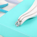 Collar Cadena + Dije Plata 925 Cubic Zirconia X Joyería Dama