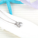 Collar Cadena + Dije Plata 925 Cubic Zirconia X Joyería Dama