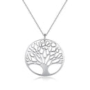 Collar Cadena + Dije Plata 925 Life Joyería Dama