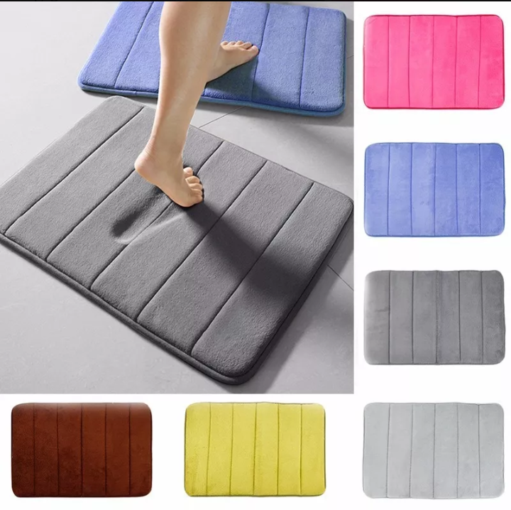 Tapete antideslizante suave baño